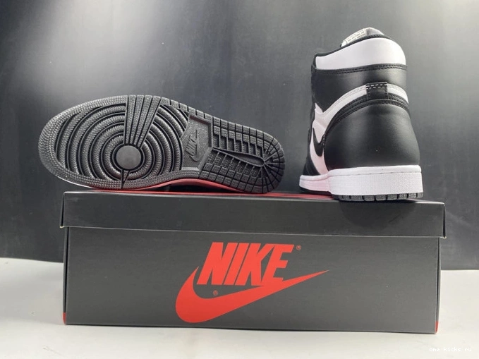 Rep Air White (2014) Black Retro 1 555088-010 Jordan 0711
